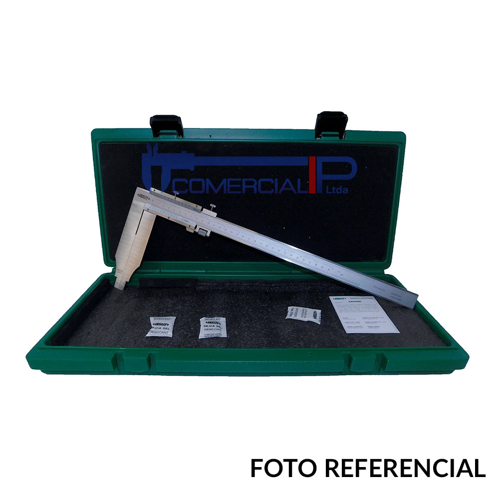 1215-322 PIE DE METRO 12x300MM (0.02MM / 0.001') P150 INSIZE - Imagen 1