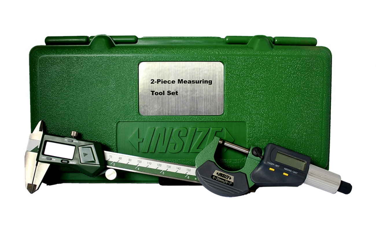 SET INSTRUMENTO DE MEDICIÓN DIGITAL 2PZS INSIZE -0