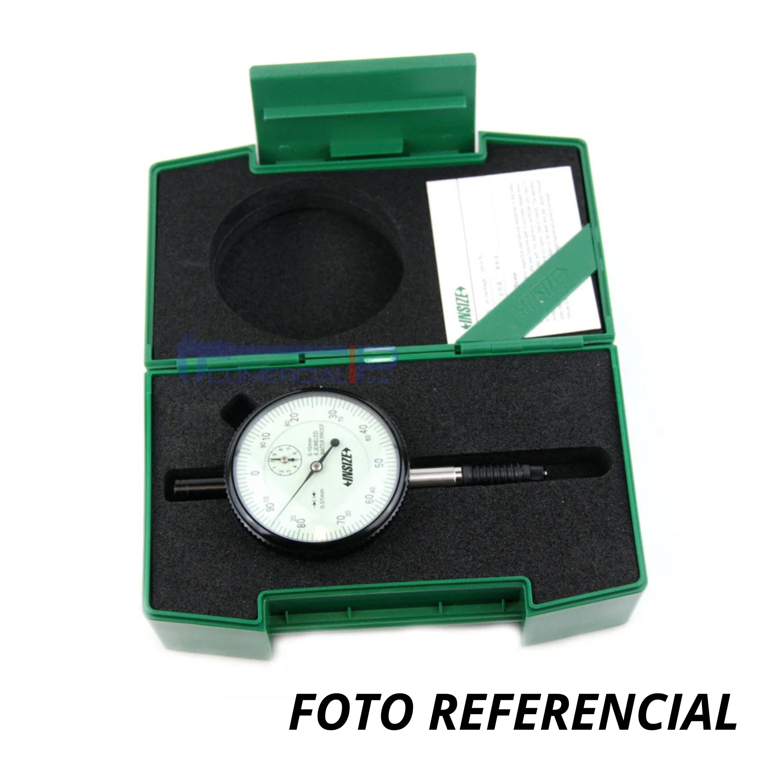 2324-10A RELOJ COMP. 0-10X0.01MM ANTI-HUMEDAD INSIZE - Imagen 1