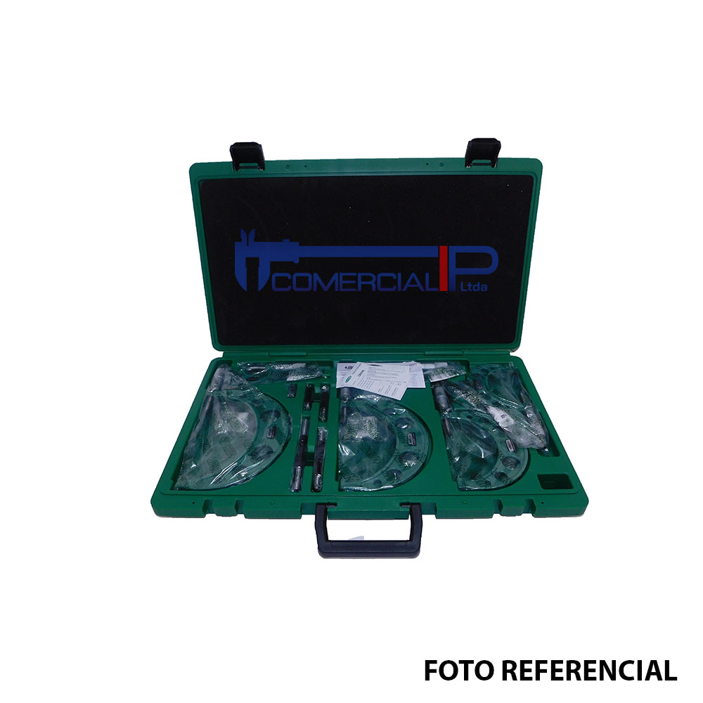 3203-1506A SET MICROMETROS EXT. 0-150MM (6 PZAS) INSIZE - Imagen 1