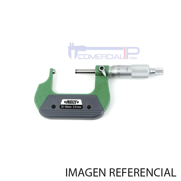 3260-50A-OF EDIT MICROMETRO DE EXT. 1 PUNTA REDONDA 25-50MM INSIZE (OF) - Imagen 1