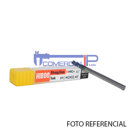 5.0X13X6DX50LX4F FRESA METAL DURO D-5.0MM MD 4 FILOS HJT CH - Imagen 1