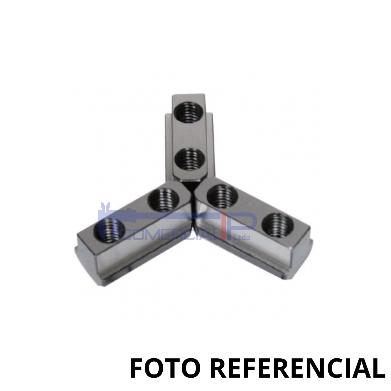 B206T TUERCA T PLATO HIDRAULICO 6' VERTEX - Imagen 1