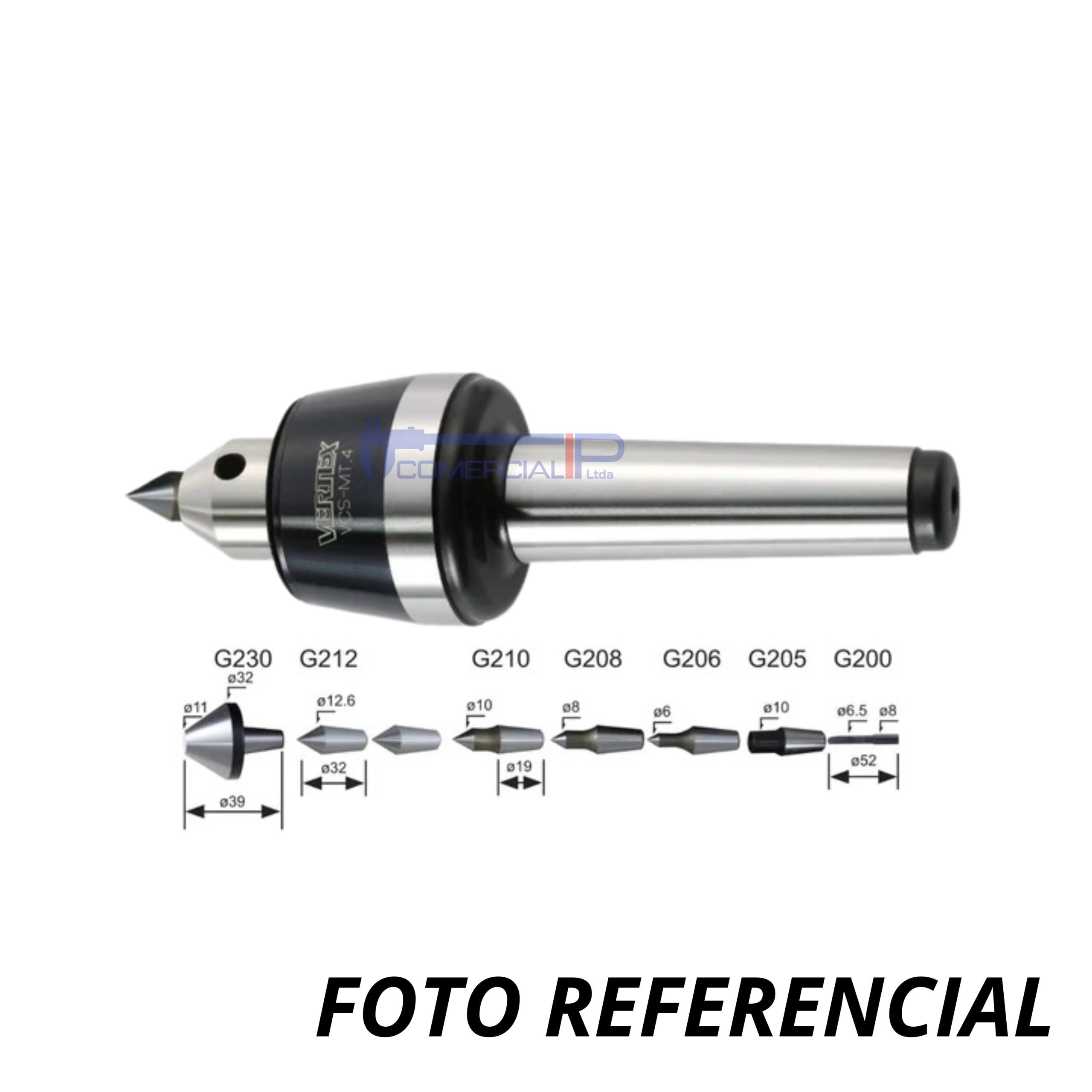 CENTRO GIRATORIO MT4 HD PUNTAS INTER. VERTEX CENTRO GIRATORIO MT4 HD PUNTAS INTER. VERTEX - Imagen 1