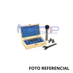 JGO. TOMA ROSCAR SIMPE D-20XER20XL80MM 12 PZS VERTEX