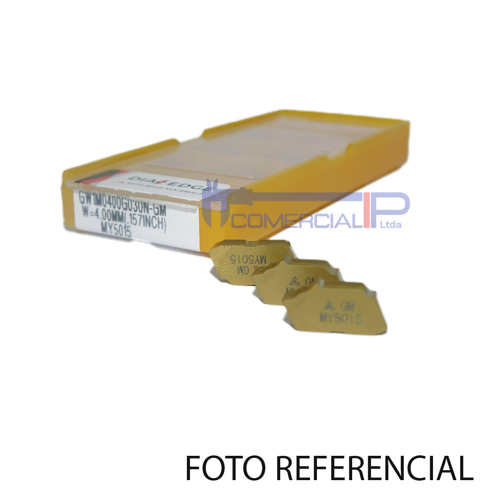 GW1M0400G030N-GM-MY5015 INSERTO TRONZAR GW1M0400G030N-GM MY5015 MITSUBISHI (4MM) - Imagen 1